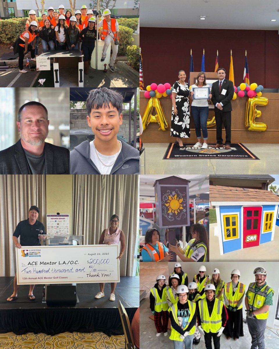 As we look ahead to #GivingTuesday, we invite you to support our mission of inspiring and preparing high school students for exciting careers in the built environment.

Learn more about ACE Mentor LA/OC through the link in the bio. 

#ACEMentor