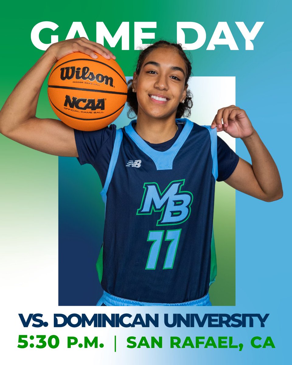 CSUMBwbb's tweet photo. 𦦠Game Day!
π Dominican University
βοΈ 5:30 p.m.
π San Rafael, CA
#MakeWavesMB | #StrengthOfUs https://t.co/4G7JCGxb6B