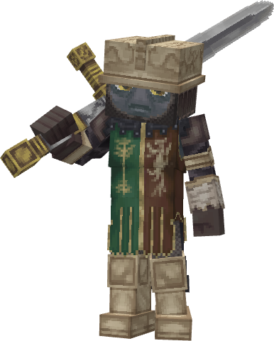 CorveldArt's tweet image. With all the recent Hytale hype I started messing around with blockbench.

Heres one of Godrick&apos;s strongest soldiers.

#Hytale #Blockbench #ELDENRING