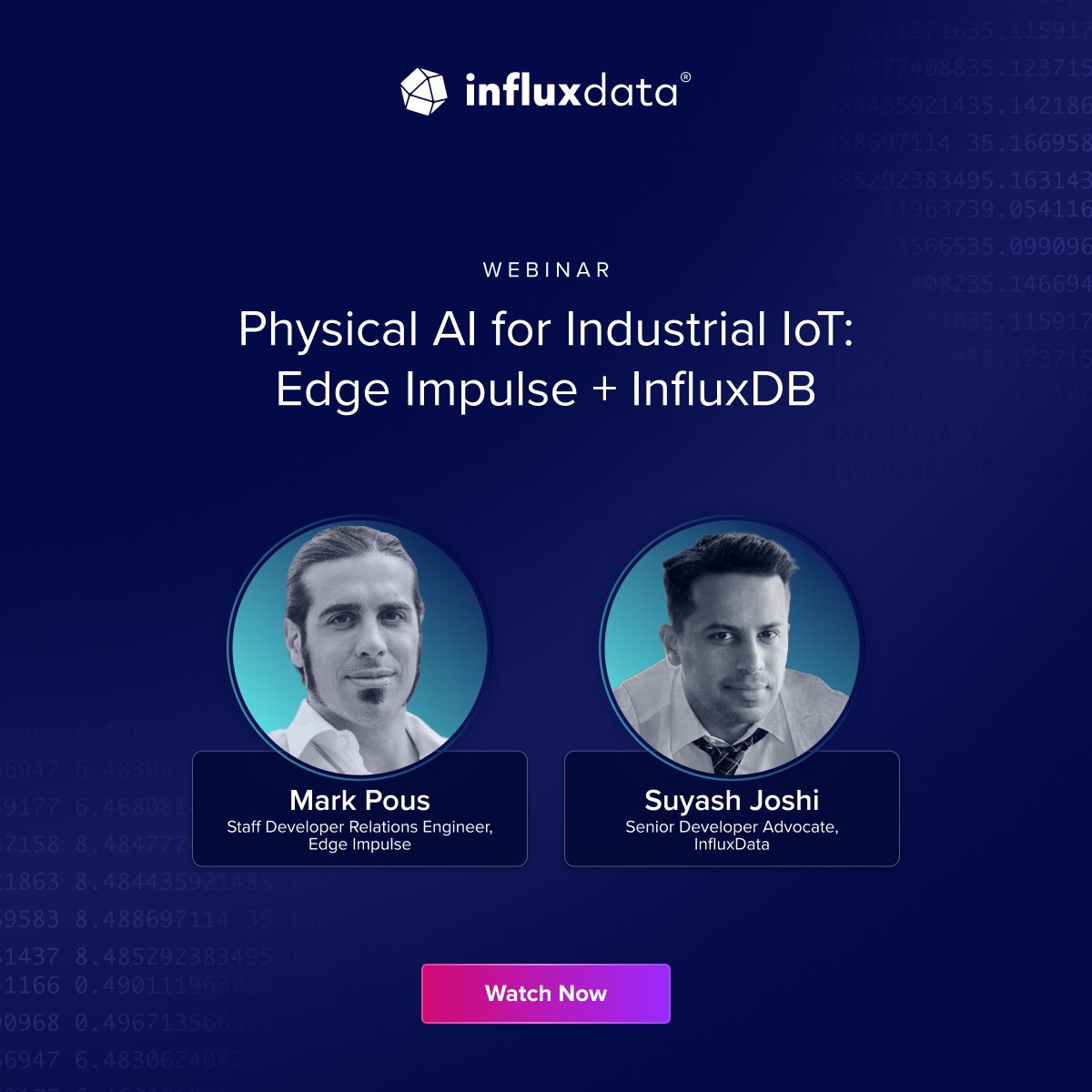 InfluxDB's tweet image. Physical AI shifts machine learning to where the data originates: at the sensor, without the latency of a cloud round-trip.

Edge Impulse + the InfluxDB 3 Processing Engine enable real-time intelligence directly at the edge, powering predictive maintenance and operational…