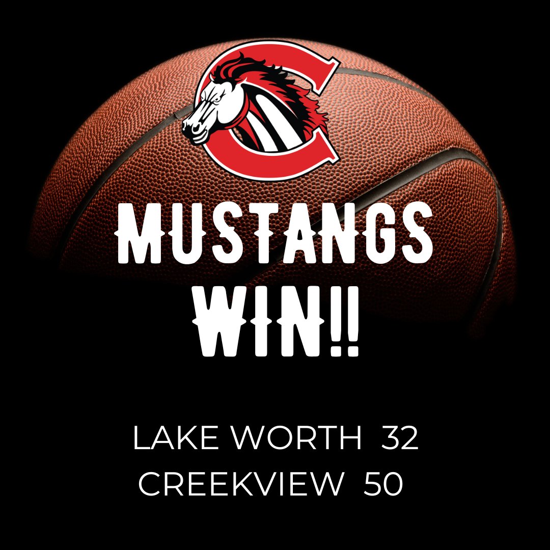 Mustangs start Thanksgiving break the right way w/ a 50-32 win over Lake Worth. Sr Brendyn Shed lead all scorers w/ 16 and sr Ricky Bright added 12. Thankful &amp; proud! <a href="/CreekviewLeads/">Creekview High School</a> <a href="/creekviewvolley/">Creekview High School Volleyball</a> <a href="/hoopinsider/">Hoopinsider</a> <a href="/GASOMass/">Ryan Massad 🔎</a> <a href="/CAvants_SLM/">Chase Avants</a> <a href="/CoachOrtiz1/">CoachOrtiz</a> <a href="/CoachStowe40/">Coach Stowe</a> <a href="/CHS_MustangFB/">CreekviewFB</a>