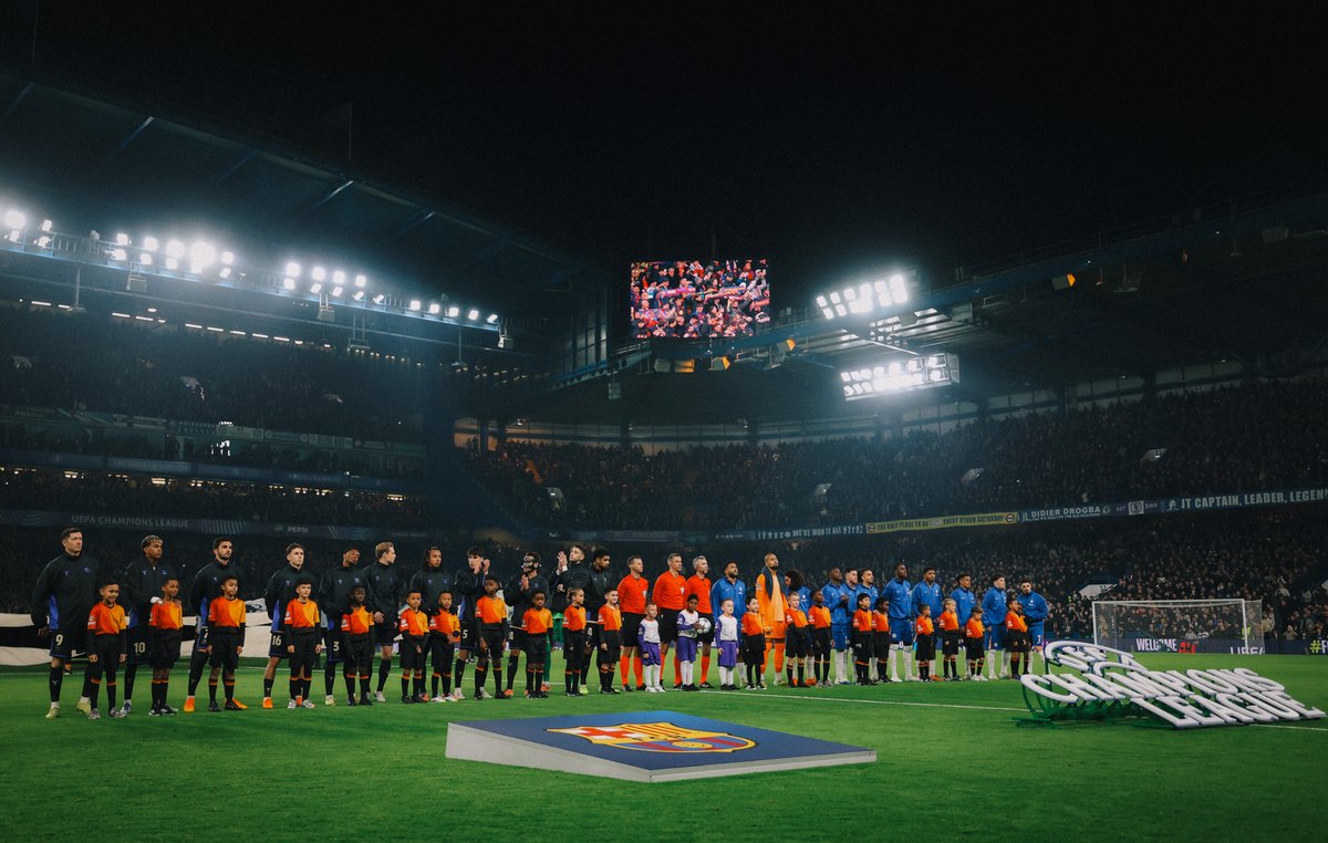 ChelseaFC's tweet image. It's showtime! ✨

#CFC | #UCL