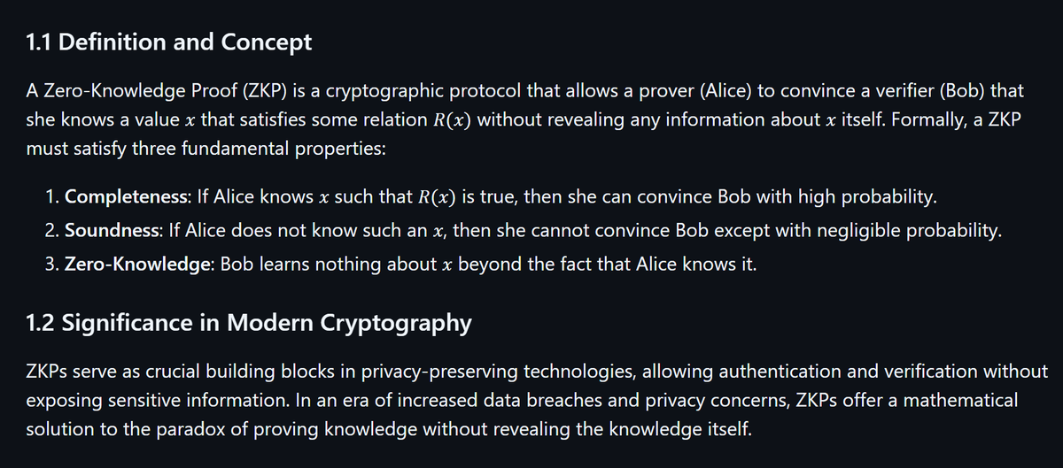 okpalanx's tweet image. @ZKPLabs
 @MinaProtocol CLI glow-up zero prove -i id.zid -c challenge.bin → proof.bin in 0.3ms. Verify? 0.2ms. Beats zk-SNARK setup hell. For DeFi logins or NFT drops w/o doxxing. Gen Z privacy revolution loading... #NodeZero #ZKProofs @obinexus