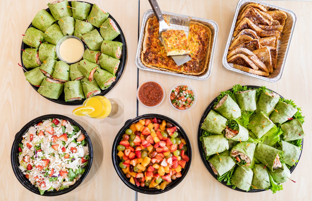 TheToastedYolk's tweet image. Be the MVP this season!
Let us take the cooking off your plate and feed the team a spread with cheer.
.
Check out our #catering offerings and order online at thetoastedyolk.com/catering-toast….
.
#FootballFood #OfficeCatering