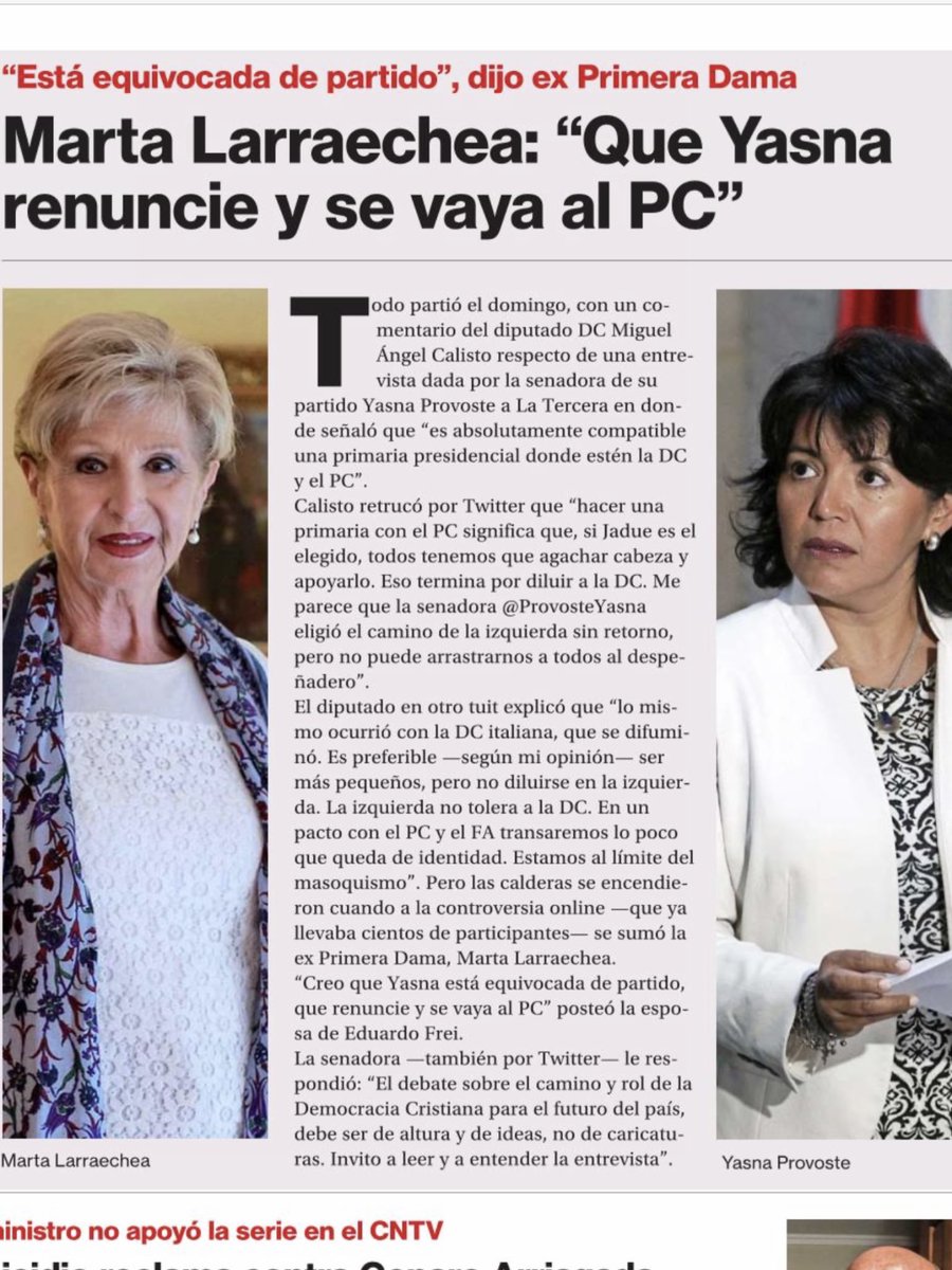 Doña Marta la vió mucho antes que don Lalo