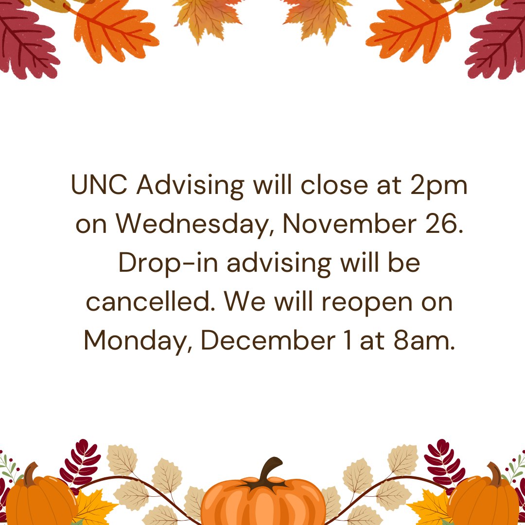 UNC Advising tweet media