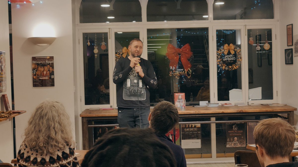 Next up some stand-up from Tom Brumpton!