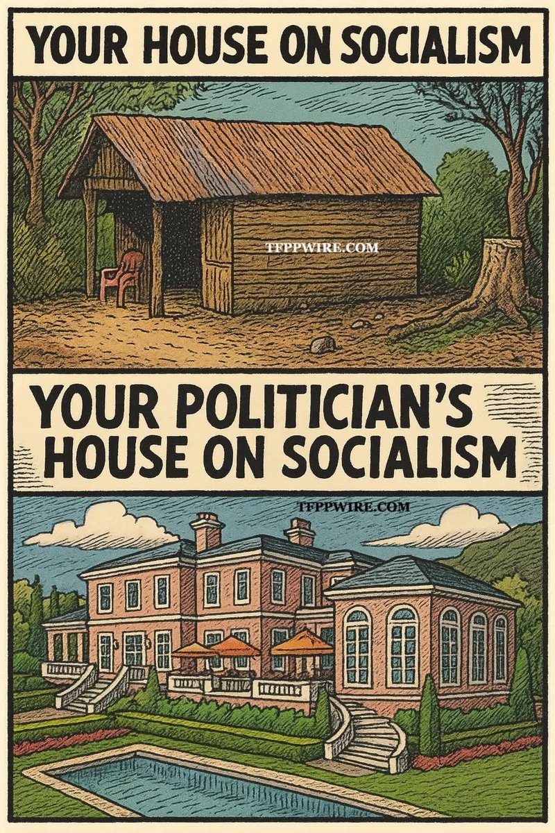 GoldSilverHQ's tweet image. Socialism 
noun (ˈsoʊ.ʃəl.ɪ.zəm)

The belief that equality is best achieved by making everyone equally miserable, except the rulers.