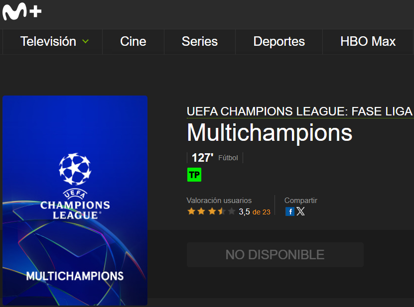 Pagar una burrada todos los meses para poder ver fútbol.
PODER VER FÚTBOL
Los que llevan el fútbol: