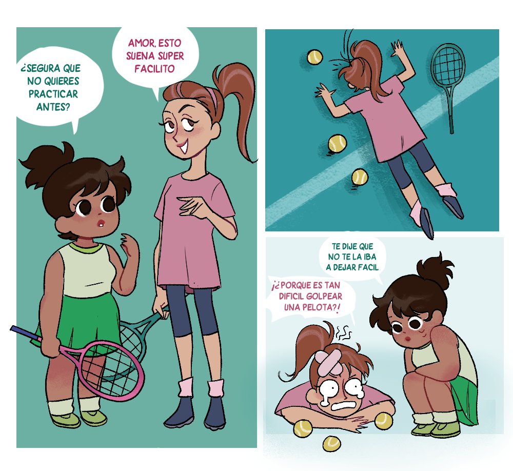 DoodlesHeidi's tweet image. Cita de tennis