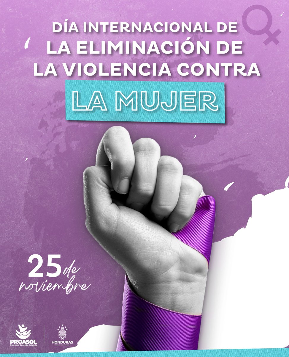 Este 25 de noviembre reafirmamos nuestro compromiso de construir un país donde todas las mujeres vivan libres de violencia, con dignidad y seguridad. 

Honramos a quienes luchan cada día por la justicia y la igualdad: defensoras, colectivas y todas las mujeres que alzan su voz.
