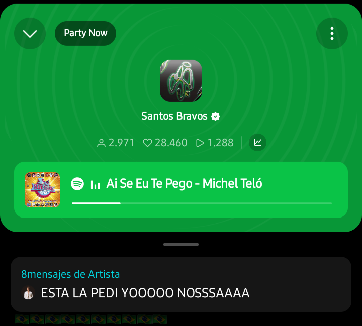 [Weverse] LISTENING PARTY EN WEVERSE 🎶

— Alejandro en el listening party 😅💖

🔗 Ingresa aquí 👇 
(listening-party.weverse.io/santosbravos/w…)

📍No olviden dar interactuar con likes y comentarios.
 
#AlejandroAramburu #AlejandroSTBV #SantosBravos <a href="/santos_bravos/">SANTOS BRAVOS</a>
