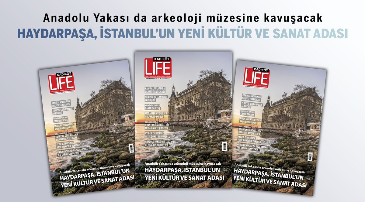 KAdıköy Life Dergisi'nin yeni sayısı çıktı. Kadıköy'ü ve çevre ilçeleri yakından ilgilendiren haberler, özel röportajlar var. Aşağıdaki linki tıkladığınızda aynı gün kargo ile adresinize gönderiyoruz: kiletisimyayinlari.com/urun/kadikoy-l…