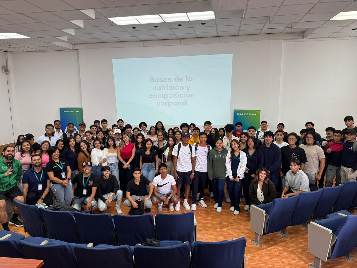 Continuamos impulsando el bienestar integral de nuestros estudiantes con la implementación de un programa de control y asesoría nutricional dirigido a más de 150 jóvenes que forman parte de los clubes culturales y deportivos.🎶🎭⚽🏀🥋

👉 Entérate más ute.edu.ec/programa-nutri…