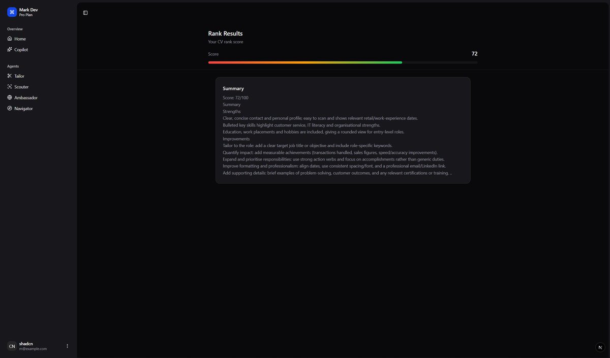 ai_dev_at_14's tweet image. day 14/30 of building hiremeplz.app as a middle schooler🚀

today was a productive day, i didn’t go to school, &amp;amp; sacrificed the whole day to the app:

- fixed some imp bugs ✅
- added a resume score meter ✅
- rewrote backend to fit the new frontend ✅

see y’all tmrw🔥