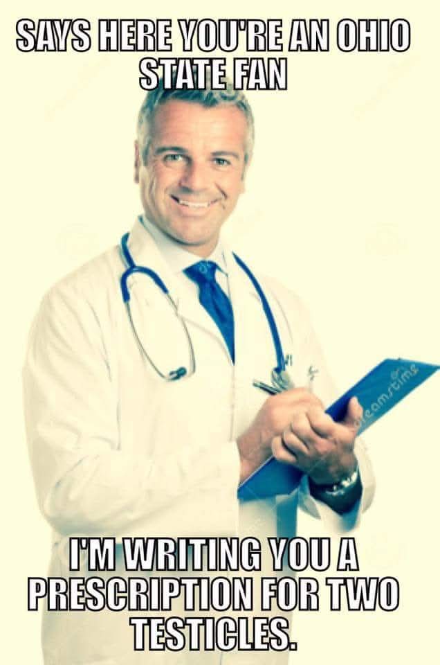 PackagedDust's tweet image. Day two of rivalry week. GO BLUE!