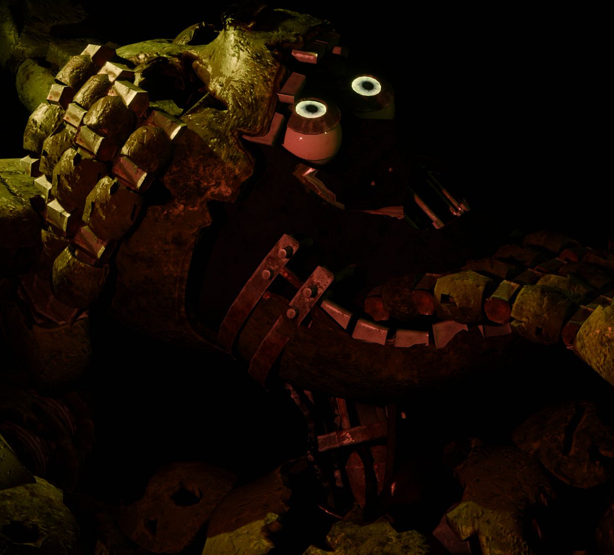 AgiotaP3DUwU's tweet image. I tried my best to make these renders as accurate as possible, please tell me what you think 🦈💕
#fnaffanart #fnaf3 #Springtrap #FiveNightsAtFreddys3 #3dart #fnaftwt #render