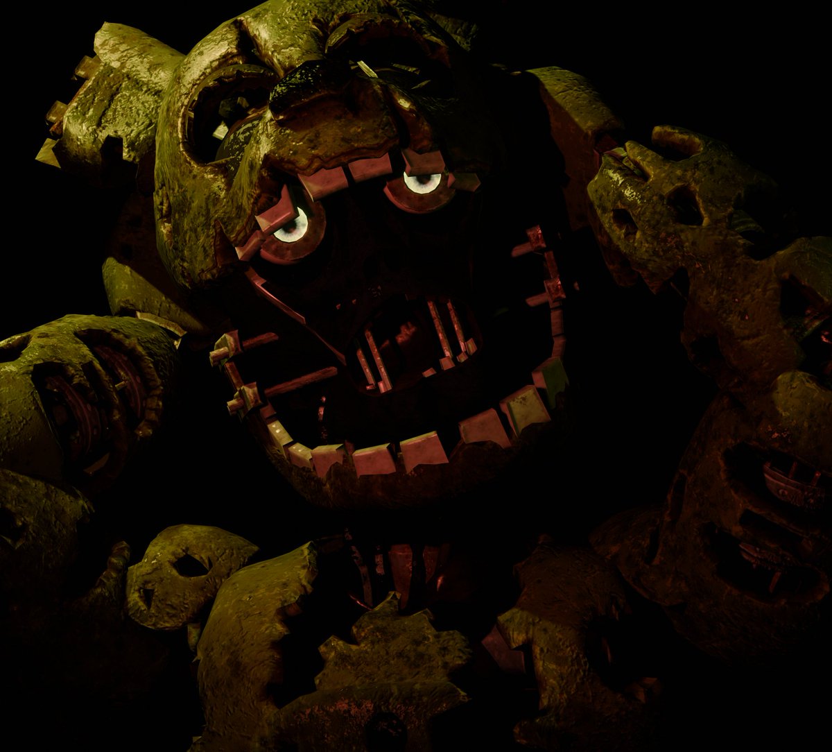 AgiotaP3DUwU's tweet image. I tried my best to make these renders as accurate as possible, please tell me what you think 🦈💕
#fnaffanart #fnaf3 #Springtrap #FiveNightsAtFreddys3 #3dart #fnaftwt #render
