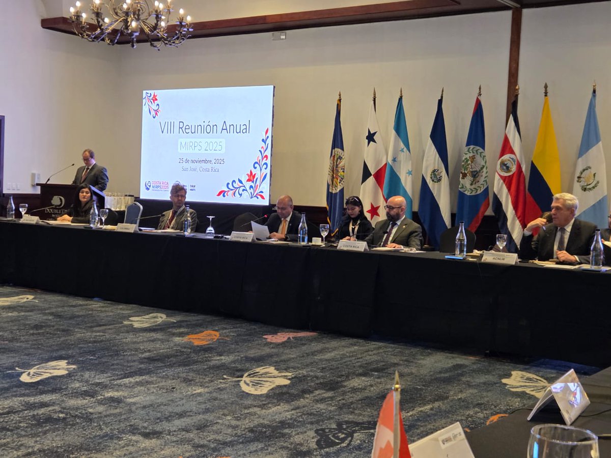 El Embajador asistió a la Reunión Anual del Marco Integral Regional para la Protección y Soluciones  (MIRPS), al que contribuye para apoyar proyectos de ayuda a personas desplazadas en Centroamérica y México <a href="/MIRPS_OSC/">MECANISMO REGIONAL OSC MIRPS</a>