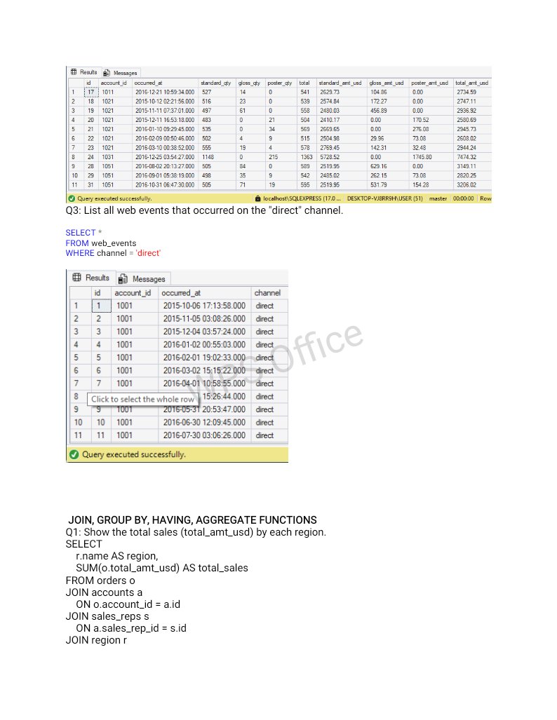 Chimeremeze023's tweet image. Completed my SQL assignment with @PercorsoTech. 
Before analyzing, I reviewed the dataset, understood relationships, and planned the right SQL methods.
Special thanks to @PamellaIshiwu and @ProsperoApril for the guidance.🙏🚀

#PercorsoTech #DataAnalytics #SQL #DataAnalyst 

🧵🧵