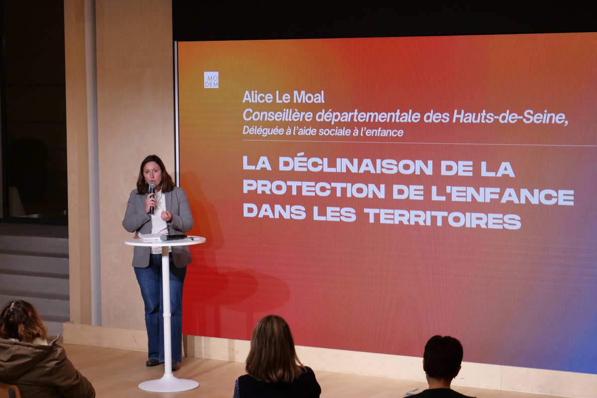 MoDem's tweet image. « Au cœur de l’enfance »

Merci aux intervenants pour la qualité et la force de leurs prises de parole.

Toutes les politiques publiques doivent intégrer le bon développement de l’enfant, sans silos et sans tabous.

📸 Retour en images 👇