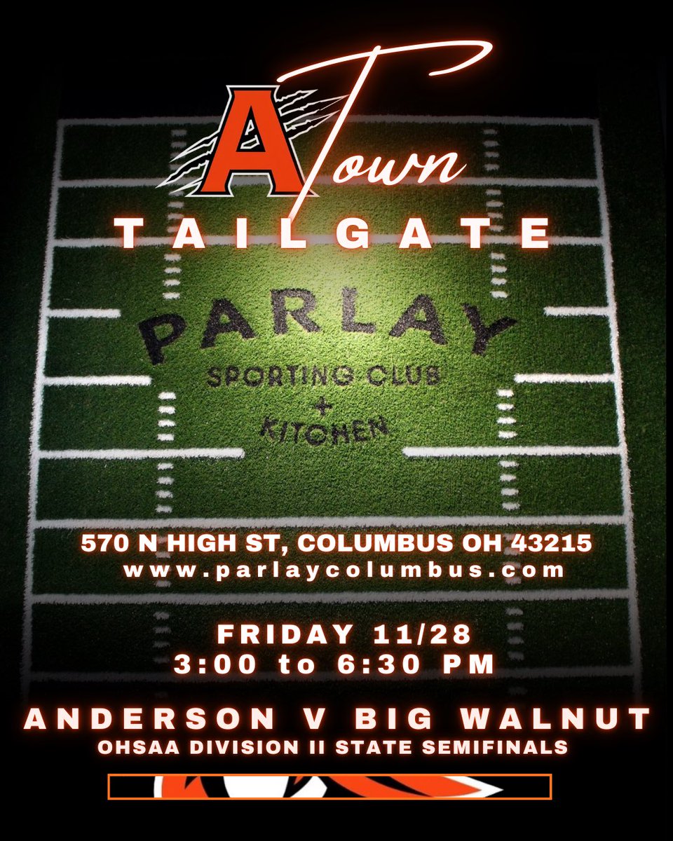 Invite everyone you know to attend the bus send off on Friday afternoon!!! Let’s get a huge crowd and be loud as we cheer them on to the State Semi Final Game! 

Then come on up to Columbus and celebrate with a pre game tailgate at Parlay Sporting Club &amp; Kitchen!

GO RAPTORS!!!!!