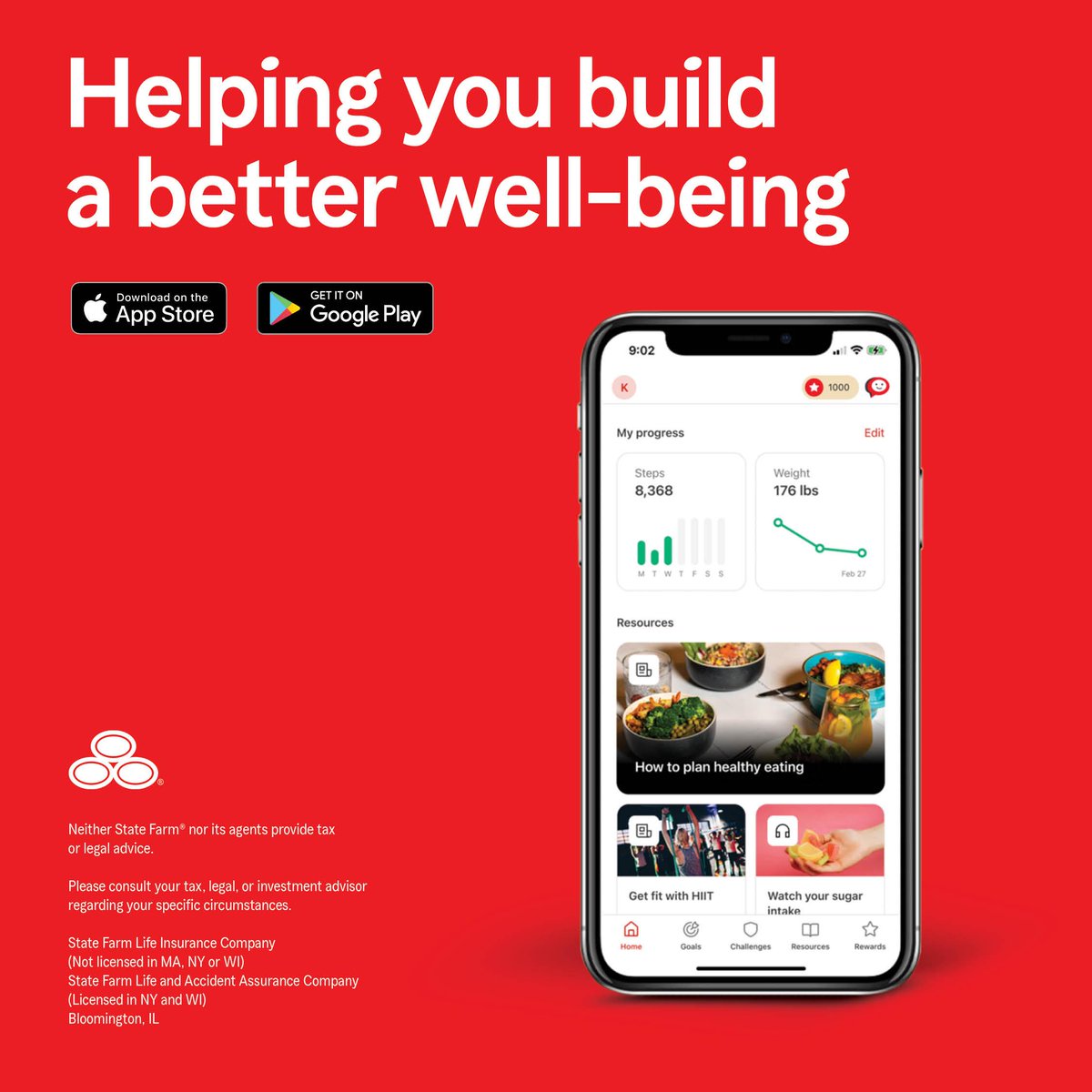 ffarhat's tweet image. Life Enhanced is a mobile app designed to help you get more out of your everyday life. From fitness challenges and activity goals to estate planning tools, financial courses, and even mental wellness tips. Contact me to learn more.

https://statefarm.com/customer-care/…