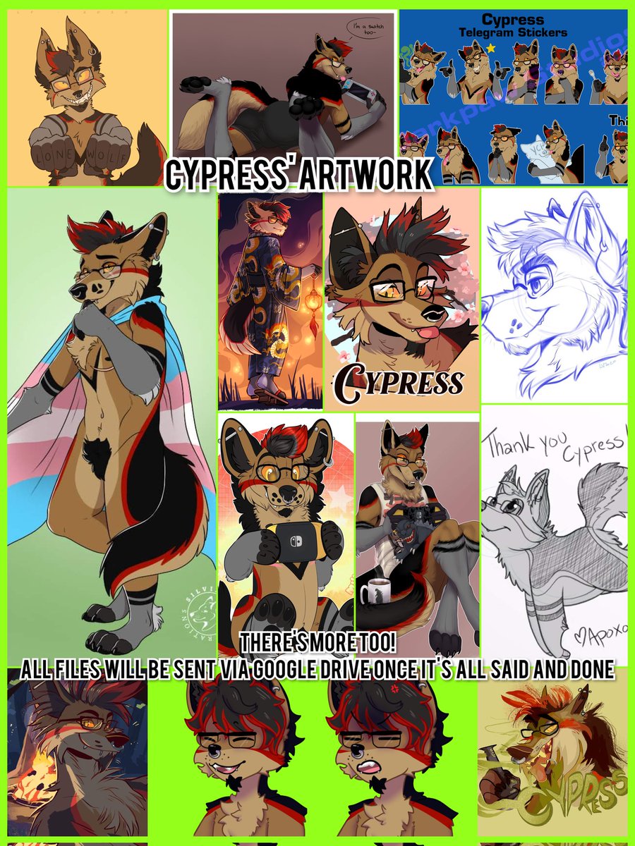 wildnorsewolf's tweet image. Welp, he&apos;s up on @TheDealersDen .. 🥹 Includes full planti fursuit made by OFA, dozens of art pieces and badges by well known artists such as: Silvixen, Furbakery, Mixedcandy, Allosaurex, Kaomoro, and more, and matching zentai/petsuit and latex suit.

thedealersden.com/listing/onefur…