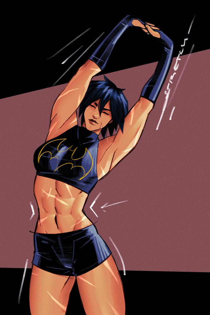 Randomuser9O9's tweet image. Batgirl in her training fit commission(s) by @01lev04 #cassandracain #casscain #batgirl #batman #blackbat #art #fanart #dc #dcomics