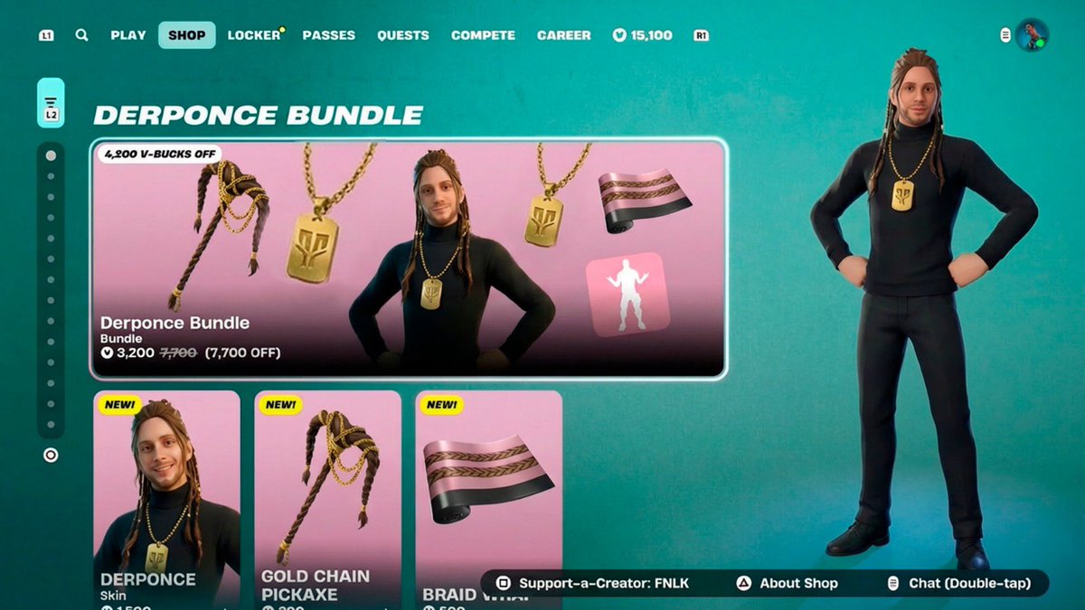 Derponce tweet media