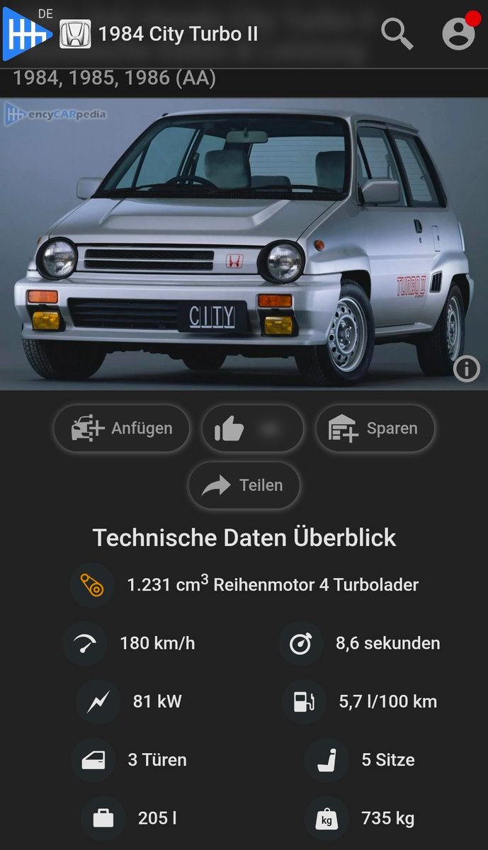 Ich frag mich, wieso Autodesigner heute nur noch so komische hässliche Riesenautos bauen.