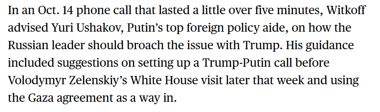 KareemRifai's tweet image. Steve Witkoff orchestrated the phone call that sabotaged Zelensky&apos;s White House visit last month, when Tomahawks for Ukraine were on the table. Absolutely unreal.