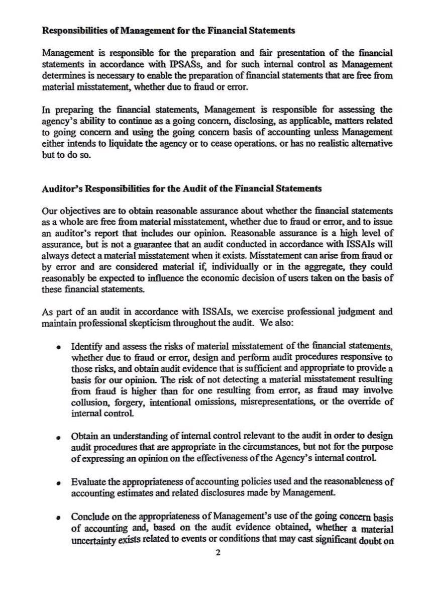 Gerbi_23's tweet image. The Office of the Vice President  receives unmodified audit opinion from COA. 
OVP has once again received an &apos;unmodified audit opinion&apos; from the Commission on Audit (COA), based on the latest annual audit report. An unmodified opinion is the highest rating given by COA.