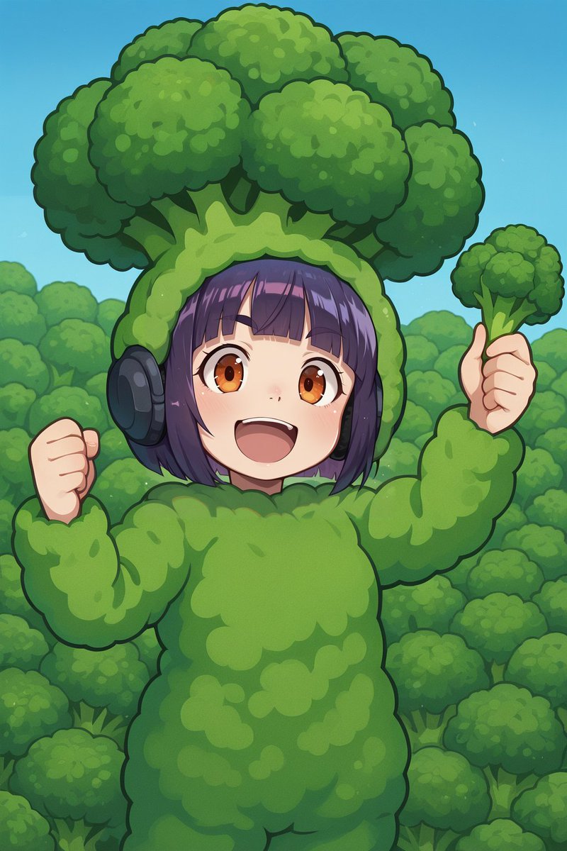 blue_chestnut09's tweet image. おはようございます。
今日11月26日は、いいブロッコリーの日🥦
日付は、「いい(11)ブ(2)ロッ(6)コリー」の語呂合わせ。
普段食べているもこもこした部分は、花が咲く前のつぼみなので、収穫せずにそのまま育てると、小さな黄色い花が咲くらしい。