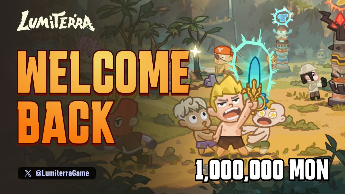 Day 2 on Monad Mainnet

<a href="/LumiterraGame/">Lumiterra (mainnet arc)</a> Survival Season started with awesome Rewards

1 Million $LVMON up for grab

By just completing the basic tasks 

On-chain distribution handled by Merkl.xyz

Have you started playing? 

#Monad #MON #Lumiterra