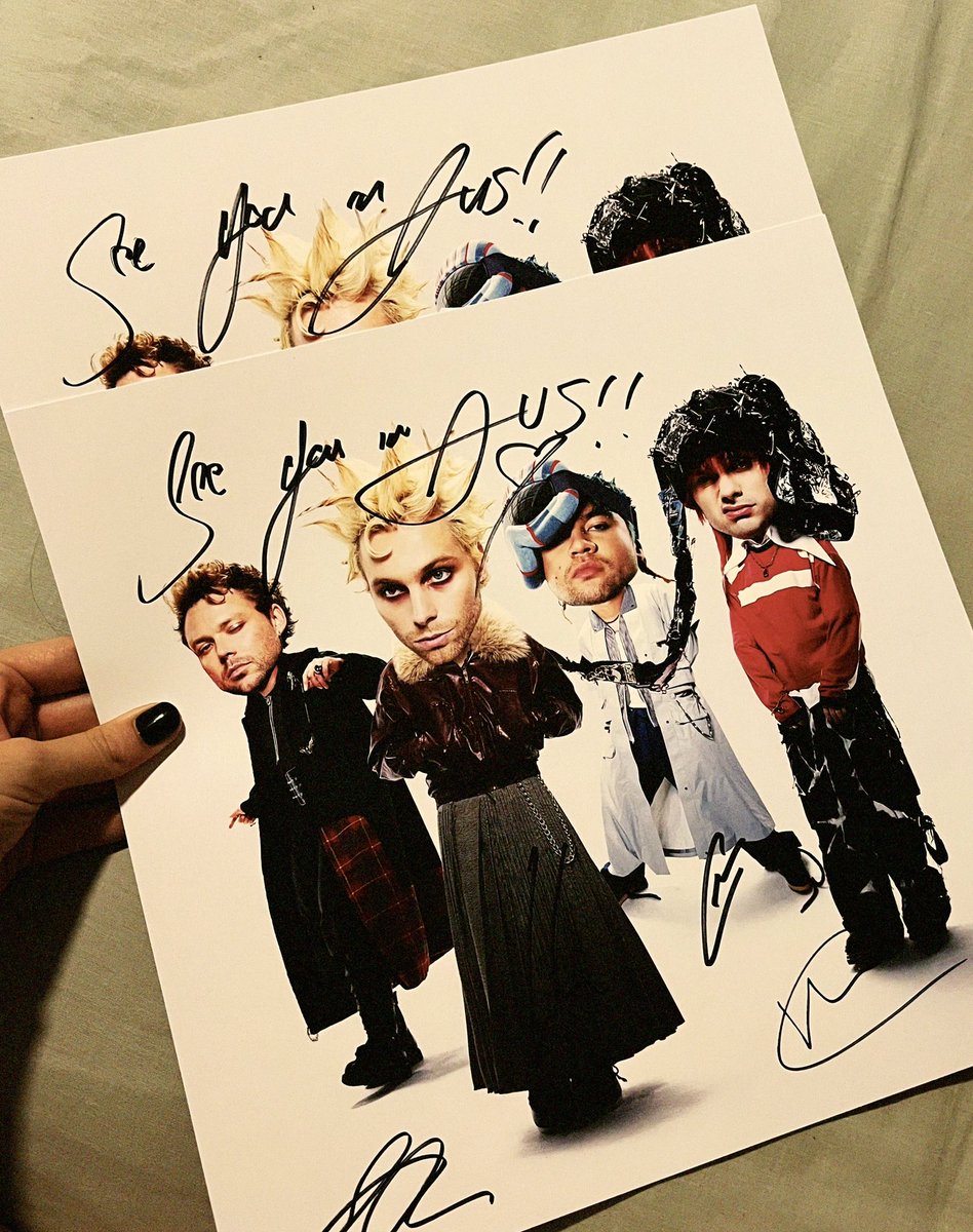 promisestmh's tweet photo. It’s here ❤️‍🩹 I can’t wait to see you in Aus with my best friend @glorydaysxafi 🥺
also thank you for writing it @Ashton5SOS this is so special for us we love you so much https://t.co/2VWhzY8cPC