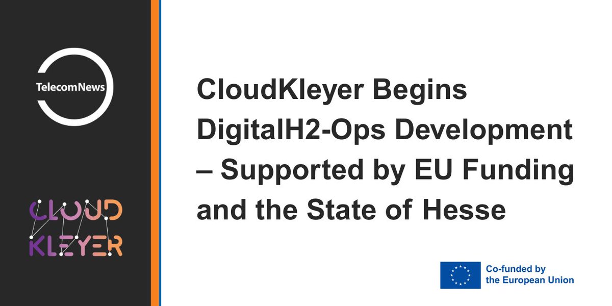 datacenterpost's tweet image. ⚡ @cloudkleyer &amp;amp; @ArchigasGmbH have launch DigitalH2-Ops, a 2-year EU and State of Hesse-funded project to build a secure, compliant digital data infrastructure for the hydrogen market.

Learn more: datacenterpost.com/cloudkleyer-be…

#Hydrogen #DigitalInfrastructure #EnergyTransition…