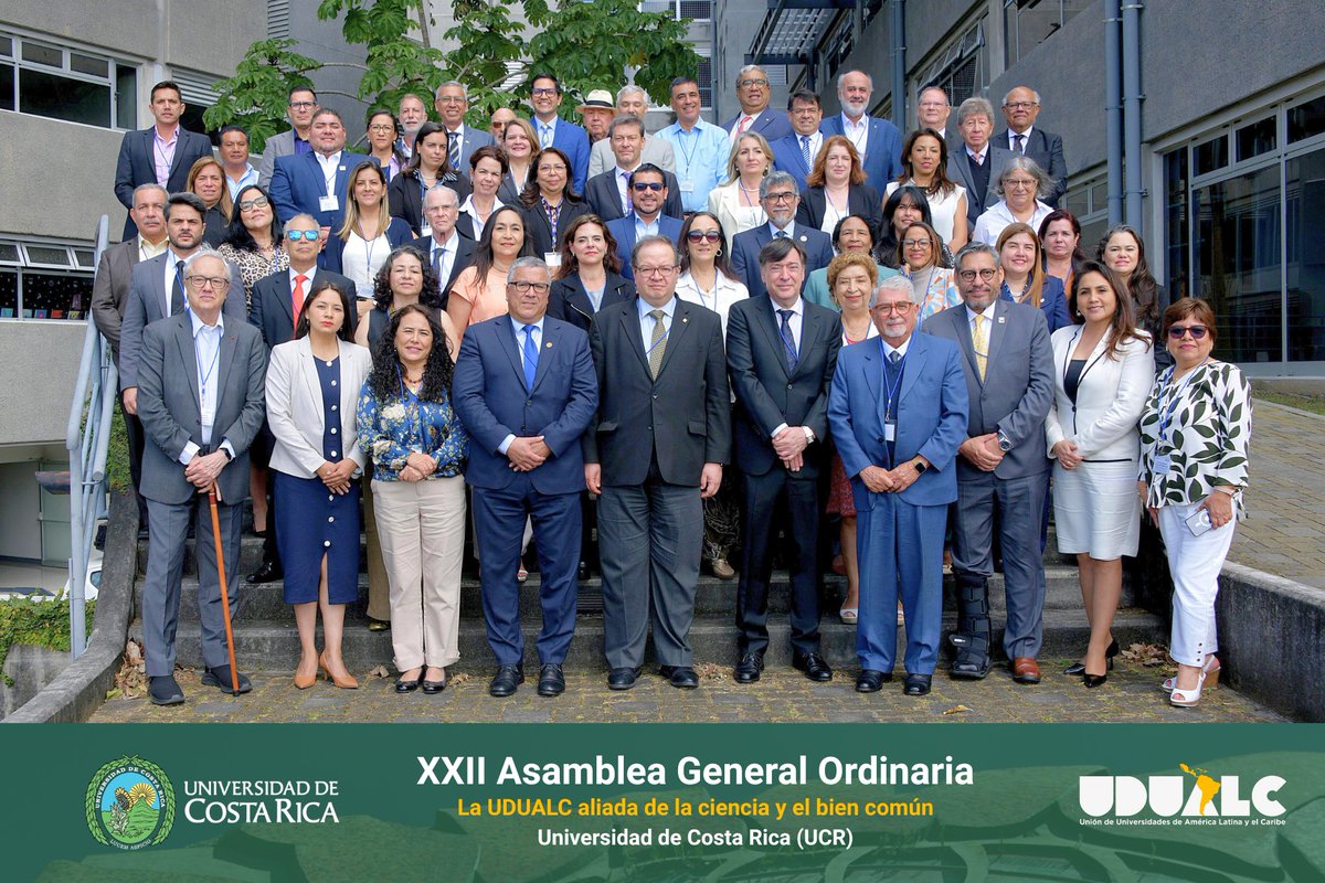 🗳️ La Unión de Universidades de América Latina y el Caribe (UDUALC) lleva a cabo la XXII Asamblea General Ordinaria, bajo el lema “La UDUALC aliada de la ciencia y el bien común”.

<a href="/JorgeCalzoni/">Jorge Calzoni</a>