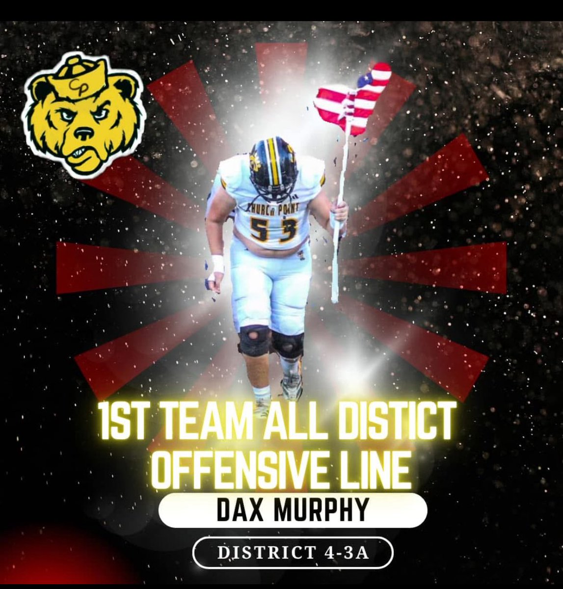 CoachPace12's tweet image. They Bought in to the vision! love this group! 

- 4 All district Lineman
- 130+ Pancakes 
- 248 Avg Rushing Yards per game
- 2,971 Rushing yards
- 42 rushing touchdowns 
- 7 sacks given up