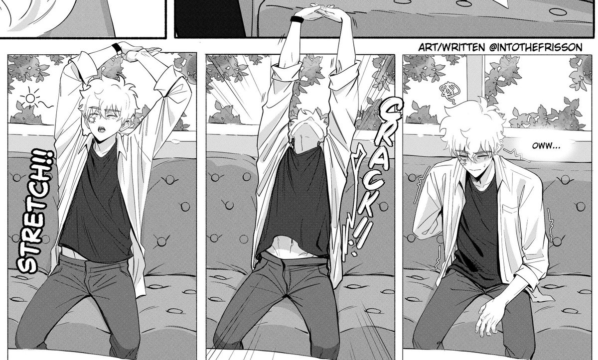 IntotheFrisson's tweet image. what a big stretch!!~ 🐈☺️