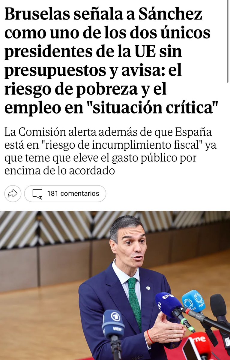 Como un cohete, dice el pedazo de embustero que vamos… y la rojosfera que se lo cree, que es el verdadero cáncer de este país.