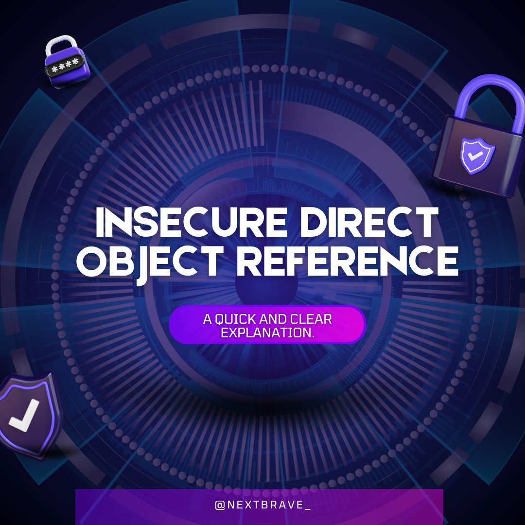 nextbrave_'s tweet image. 🔐 IDOR (Insecure Direct Object Reference)

One of the most overlooked, yet incredibly impactful,web vulnerabilities.
A small parameter change can become a big security hole. 👀

#CyberSecurity #WebSecurity #IDOR #AppSec #InfoSec #BugBounty #CyberAwareness #SecurityTips #Devops