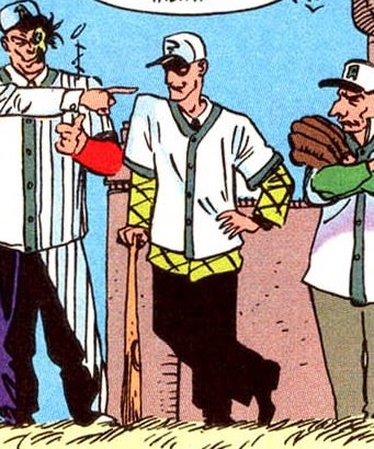 the_whar's tweet image. My hottest Riddler take is that I don&apos;t think he&apos;s the kind of guy who thinks he&apos;s &quot;too smart&quot; for sports. I think he fucking loves baseball.