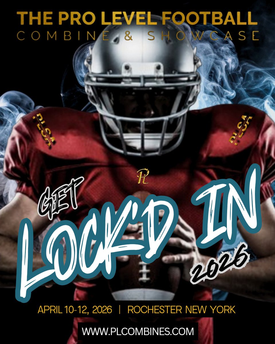 2026 DRAFT CLASS

👉 YOU'RE ON THE CLOCK⏰️ 

NO PRO DAY 🚫 NO PROBLEM

✔️ LEGITIMATE TESTING
✔️ PRO SCOUTS 

‼️ <a href="/ZybekSports/">Zybek Sports</a> - proudly used by the #NFL #CFL &amp; #PLCombines

📆 April 10-12, 2026
📍Rochester NY

Get LOCK'D IN 🔐
plcombines.com/2026-scouting-…

#ProDay #Football #NFLDraft