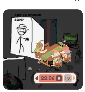 I'm having so much fun working in <a href="/OnTogetherGame/">On-Together: Virtual Co-Working💬💕DEMO OUT NOW!!</a>
today accidental image as i was scrolling on pinterest