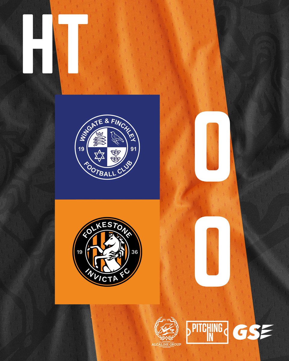 FIFC's tweet image. Goalless at the break 

#fifc | 🟠⚫️