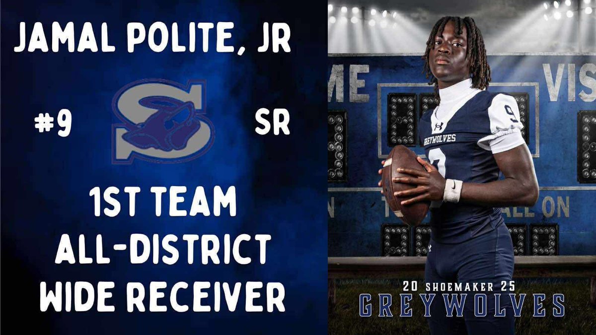 Thank you for the recognition! Now back to the lab🧪🐺 <a href="/ShoeWolfPack/">Shoemaker Football</a>