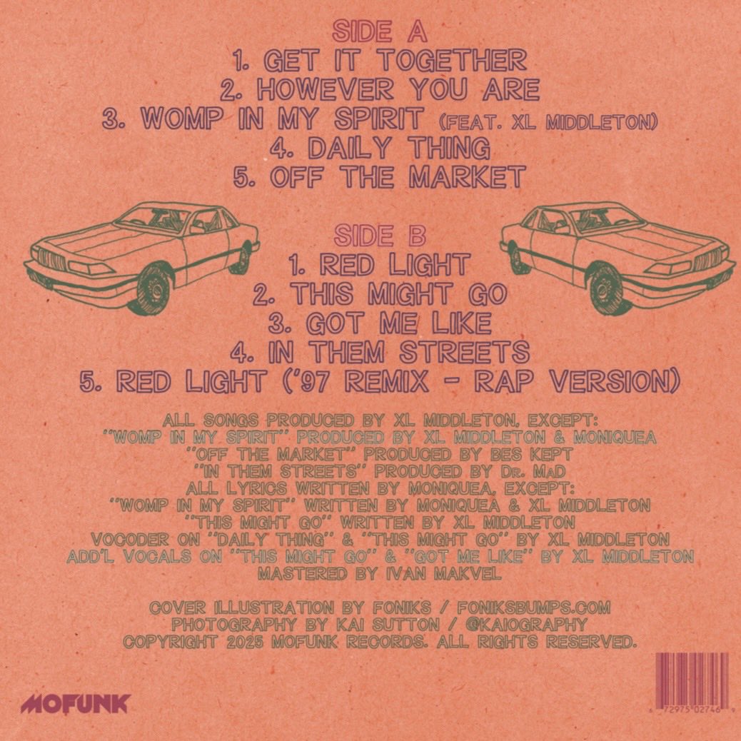 1Moniquea's tweet photo. Everybody will be able to get that Womp In My Spirt on November 27, 2025. And some of the best players I know helped me bring this album to life. They all laced me up nicely! Peep the album cover illustration to view credits where credits are most definitely due! https://t.co/1tjEHjD6Cz