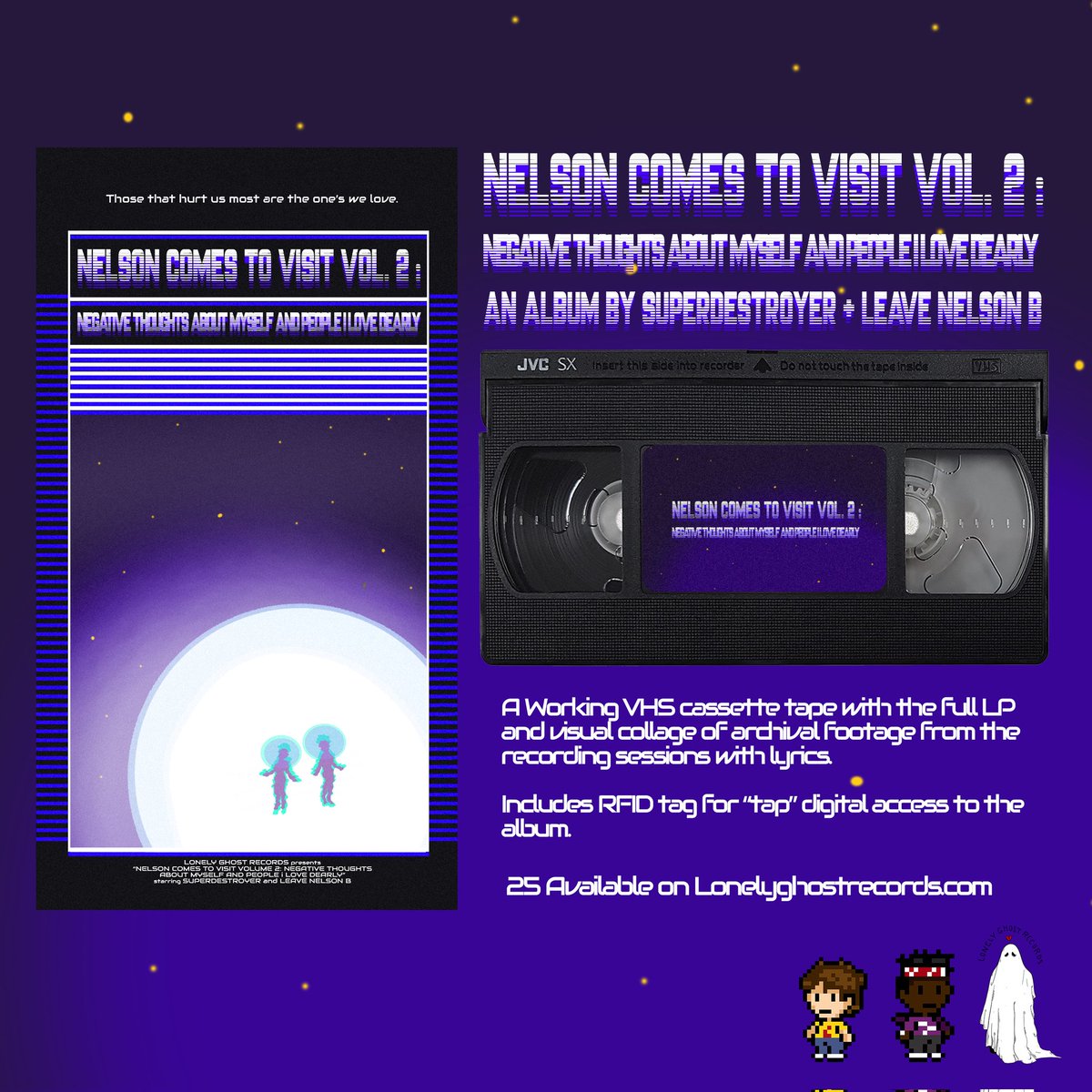 The VHS tapes are shipping once th jackets ship in from Canada. Should be soon!