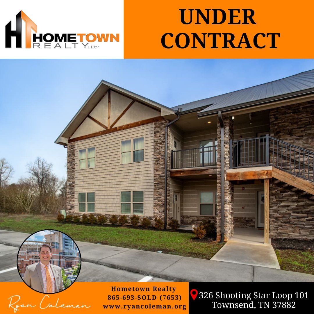 RyanColemanCEO's tweet image. ⏳ 𝐏𝐄𝐍𝐃𝐈𝐍𝐆!
📍 𝟑𝟐𝟔 𝐒𝐡𝐨𝐨𝐭𝐢𝐧𝐠 𝐒𝐭𝐚𝐫 𝐋𝐨𝐨𝐩 #𝟏𝟎𝟏, 𝐓𝐨𝐰𝐧𝐬𝐞𝐧𝐝, 𝐓𝐍
🏡 𝟐 𝐁𝐞𝐝 | 𝟐 𝐁𝐚𝐭𝐡 | 𝟏,𝟏𝟎𝟎 𝐒𝐪 𝐅𝐭
💰 $𝟑𝟒𝟓,𝟎𝟎𝟎

📸 ryancoleman.org/326-shooting-s…

#TownsendTN #CadesCoveResort #Pending #HometownRealty